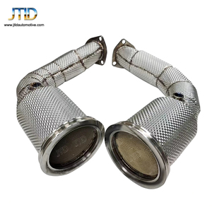 Downpipe Catalizzato Euro V a 200 celle in Acciaio Inossidabile ad Alte Prestazioni per URUS - Product Image 4