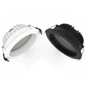 Ip54 lampes Led tricolores, 10W 20W, SMD antiéblouissement monté en Surface, noir et blanc pour éclairage Commercial