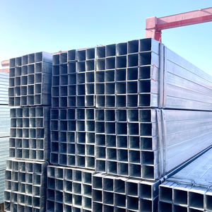 20x40 40x80 150x150 2x2 2,5x2,5 2x4 Гальванизированная Квадратная прямоугольная трубчатая стальная труба - Product Image 4