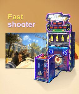 Gran oferta, juego de arcade de disparos rápidos, diversión en interiores, pistola de disparos que funciona con monedas, máquina de juegos de disparos para niños - Product Image 2