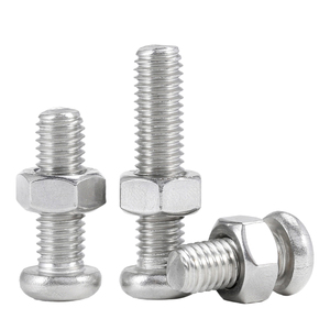 10 juegos/bolsa de tornillos y tuercas de cabeza cruzada de acero inoxidable 304, M1.6, M2, M2.5, M3, M3.5, conjunto de tornillos y tuercas de cabeza redonda - Product Image 5