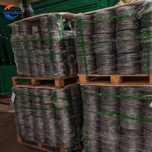 Kawat Besi Galvanis Kawat Berduri Gulungan <span class=keywords><strong>1.6mm</strong></span> 100m 200m 500m Kawat Berduri Pertanian Kawat Berduri Berlapis <span class=keywords><strong>PVC</strong></span> untuk Pagar Keamanan Jaring - Product Image 6