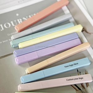 Bán Buôn Khuyến Mại Tùy Chỉnh Dễ Thương Nhiều Màu Kinh Thánh <span class=keywords><strong>Highlighter</strong></span> Bút 10 Pastel Đất Màu Sắc Macaron <span class=keywords><strong>Highlighter</strong></span> Bút Với Tùy Chỉnh - Product Image 1