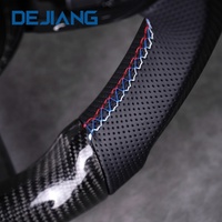 Volant de style sportif pour BMW M2 M3 M4 M5 M6 X5M F30 F10 F20 F35 F22 F18 F07 F01 E90 E92 E46 Volant en fibre de carbone