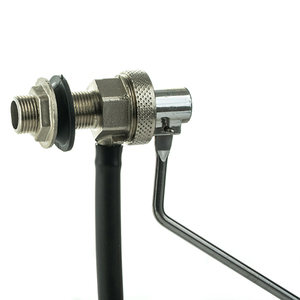 Robinet flottant silencieux nickelé type Catis 3/8 200 mm pour réservoir - Product Image 1