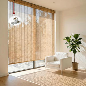 Verrou de cordon pour stores en <span class=keywords><strong>bambou</strong></span>, en plastique résistant aux UV et cuivre de haute qualité, composant essentiel pour stores en <span class=keywords><strong>bambou</strong></span> naturel et respirant - Product Image 5