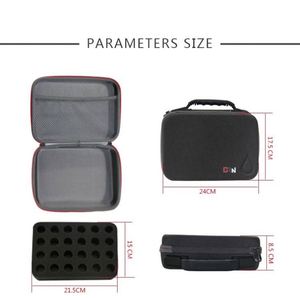 24 Bottles EVA Essential Oils Carrying <b>Case</b> 5ml 10ml 15ml Essential Oil <b>Case</b> Portable <b>Hard</b> <b>Shell</b> Essential Oils Travel Bag - Product Image 5