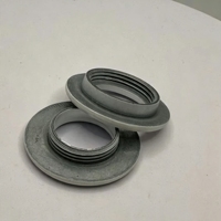 Œillet robuste en alliage de zinc, polyvalent, avec finition caoutchouc douce au toucher, vis de torsion premium pour vêtements, résistant à l'eau
