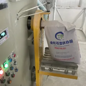 10 Kg 25 Kg Bagger Mesin Pengisi Kemasan Tas Katup Pengaturan Mudah