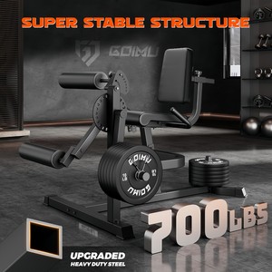 CZFIT Máquina Ajustable para Ejercicios de Piernas con Carga de Discos y Almohadilla de Hombro Desmontable, Herramienta de Entrenamiento para la Parte Inferior del Cuerpo - Product Image 2