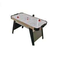 Table de hockey sur air pliable, jeu amusant pour enfants, cadeau d'intérieur, table de jeu en bois, table de jeu sportive