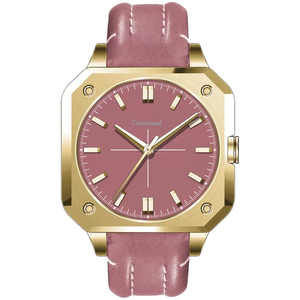 Reloj de Cuarzo Cuadrado Simple de Acero Inoxidable de Moda Casual para Hombre OEM - Product Image 3