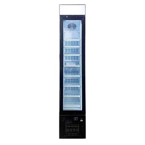 SD105B Upright <strong>Slim</strong> Display <strong>Freezer</strong> with Glass Door Frozen Food Ice Cream Promotion Showcase <strong>Freezer</strong> - Product Image 6
