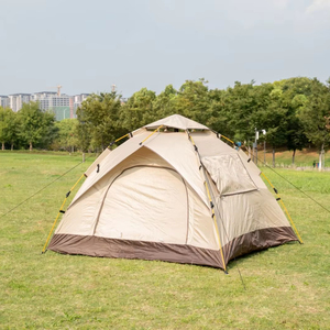 Tente de randonnée ultralégère pour <span class=keywords><strong>4</strong></span> personnes, installation facile, une chambre, ouverture rapide, tente pop-up pour le camping en plein air - Product Image 2