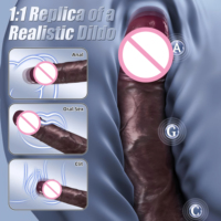 Consolador enorme de silicona líquida para mujer, Juguetes sexuales para adultos, Columpio de calefacción, consoladores grandes realistas de empuje, vibrador para mujer y hombre