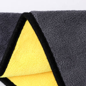 30X30Cm Dubbelzijdig Microfiber Auto Wassen Handdoek 500gsm Koraal Fleece Handdoek Voor Auto Verzorging Schoonmaken - Product Image 6