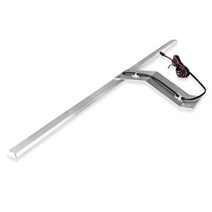 Aluminium Alloy <b>Chrome</b> Finish LED Bathroom Vanity Mirror Lamp with <b>Wall</b> Mount and Multi-Color Temperature <b>Lighting</b> - Product Image 5