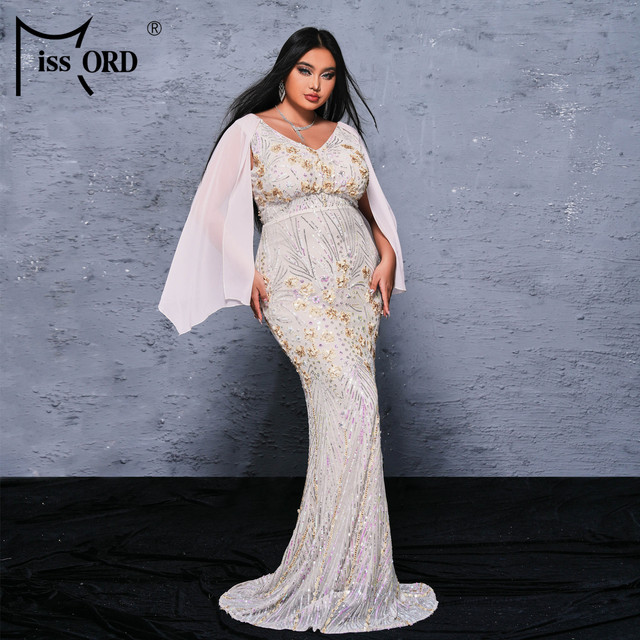 strapless open back dress Modest Saudi Arabia Prom Dresses Ankle Length Tulle Puffy Long Sleeves   SELINADRESS