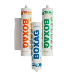 No Smell Neutral Cure Sanitary Antimicrobial Antibacterial Silicone Sealant Low VOC For Mirror Fix Adhesives Sealants