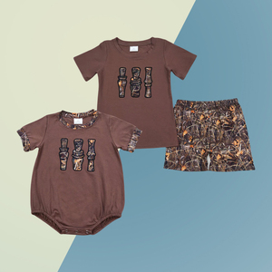 เสื้อยืดแขนสั้นผ้าฝ้ายพิมพ์ลายพรางสำหรับเด็กผู้ชายวัยหัดเดินพร้อมกระเป๋าและกางเกงขาสั้นชุดลำลองชุดฤดูร้อน - Product Image 6
