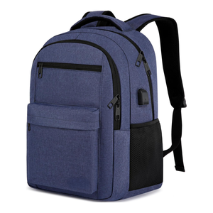 Sac à dos de <span class=keywords><strong>sport</strong></span> décontracté OEM pour hommes et femmes, sac à dos pour ordinateur portable avec port de charge USB, sac à dos léger pour le travail, les voyages et l'école - Product Image 1