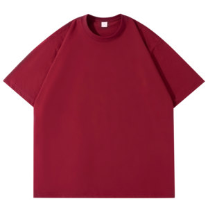 Camiseta Lisa de Manga Corta para Hombre, 280 Gramos, Venta al por Mayor, Personalizable, 100% Algodón, Lisa, Talla Grande - Product Image 4