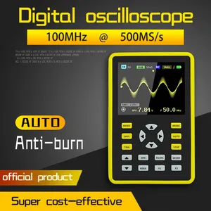 <span class=keywords><strong>Osciloscopio</strong></span> Digital <span class=keywords><strong>FNIRSI</strong></span>-<span class=keywords><strong>5012H</strong></span> con Pantalla de 2.4 Pulgadas, Frecuencia de Muestreo de 500MS/s, Ancho de Banda Analógico de 100MHz, Compatible con Almacenamiento de Formas de Onda - Product Image 2