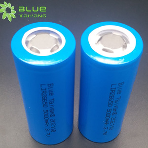 Batería 26650 personalizada de alta calidad, 3,6 V, 3,7 V, 5000mAh, celda de batería cilíndrica recargable de iones de litio para linterna Led - Product Image 2