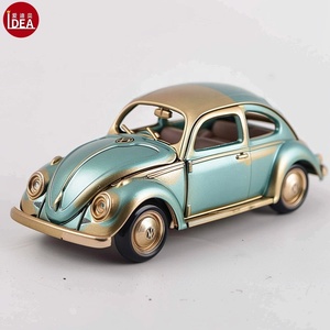 Su misura 1:43 modellino auto retrò e classico modello di auto in resina blu collezione di autoveicoli motoristica giocattolo - Product Image 2