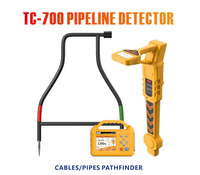 Detector de Tuberías Subterráneas TEKCN TC-700 |   Localizador de Precisión para Cables y Tuberías, Instrumento para Rastrear Vías y Profundidades de Servicios Subterráneos