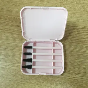 Yeni varış kullanımlık silikon kirpik fırçalar kozmetik makyaj fırçası alet setleri göz Lashes temizleme fırçası kişisel bakım ürünleri