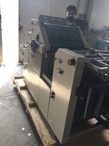 Máy in <span class=keywords><strong>offset</strong></span> Hamada, máy in <span class=keywords><strong>offset</strong></span> có chức năng đánh số và bế lỗ - Product Image 5