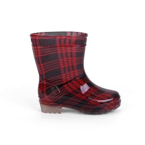 Brand New Haute Qualité Imperméable PVC Gelée Chaussures Femmes D'été <span class=keywords><strong>Pluie</strong></span>-Bottes pour Enfants Hiver Sécurité <span class=keywords><strong>Pluie</strong></span>-Bottes En Gros - Product Image 5