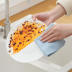 <b>Microfiber</b> Cleaning Cloths Pull-out <b>Towel</b> Reusable Cleaning Cloth Kitchen Dish Rag Absorbent Quick Clean 20 Pieces Gray - Product Image 4