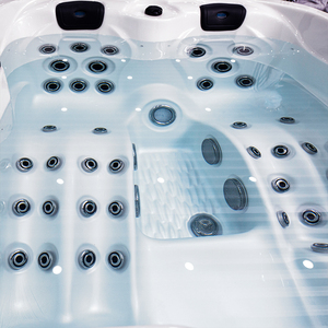 Piscine de massage spa de luxe sexy, intérieure et extérieure, pour villa, jardin, loisirs familiaux - Product Image 3