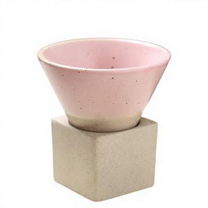 Taza de Café de Cerámica Creativa Retro de 100 ml, Taza de Porcelana Japonesa para Latte con Diseño Floral, Idea de Regalo Empresarial, Taza de Té de Cerámica Rústica - Product Image 5