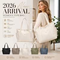 Sac fourre-tout en toile personnalisé, multi-poches, pliable, léger, design personnalisé, sac à main pour les vacances à la plage, cadeau, réutilisable pour les courses