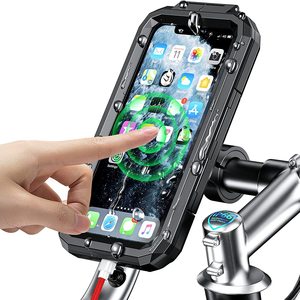 Kewig ODM OEM 360 ° rotazione bicicletta/<span class=keywords><strong>moto</strong></span> porta <span class=keywords><strong>telefono</strong></span> flessibile <span class=keywords><strong>custodia</strong></span> impermeabile <span class=keywords><strong>per</strong></span> cellulari compatibili varie marche in scatola - Product Image 2