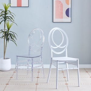 Chaise de salle à manger d'extérieur en plastique PP bon marché, chaises modernes durables pour banquets, réceptions, mariages, hôtels, mobilier commercial - Product Image 6