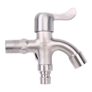 high adaptability One In Two Out Washing Machine Faucet Dual <b>Control</b> Independent Switch 4 Point Interface for Home Balcony - Product Image 5