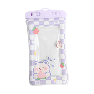 Sac Transparent pour téléphone portable, sac étanche, équipement de natation, étui de téléphone portable à écran tactile, vente en gros - Product Image 3