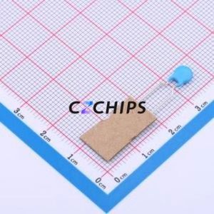 Condensador Cerámico de Disco de Orificio Pasante DCH471K22YP N6FJ5EZ, Componente de Orificio Pasante (THT), P=5mm 470pF 10% 1kV 5mm - Product Image 2