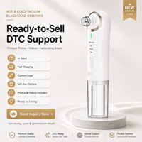 Limpiador Facial Hidroterapéutico Frío/Caliente Personalizado, Eliminador de Puntos Negros, Aspirador de Poros, Dispositivo de Limpieza Profunda de Poros, Herramienta de Belleza para el Cuidado de la Piel
