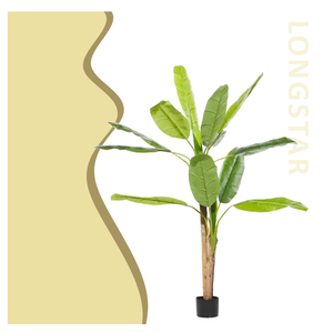 Palmier artificiel d'Hawaï en pot, arbres artificiels d'extérieur, vente chaude, prix d'usine, plante verte réaliste, écologique - Product Image 1