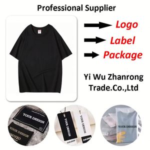 Muestras Gratis, Impresión de Logotipo Personalizado, Camiseta Lisa de Algodón 100% de 220 g/m², Impresión por Serigrafía, Camisetas Deportivas, Camiseta Personalizada para Hombre - Product Image 3