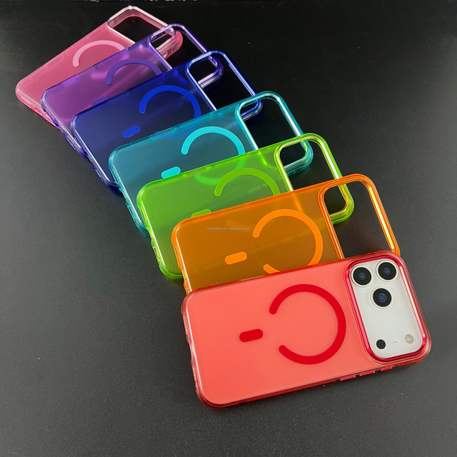 2600 GS Magnetic Mobile Phone Covers 2.3 MM Thickness Transparency Matte Metal Camera Frame for iPhone 17 16 15 14 Pro Max