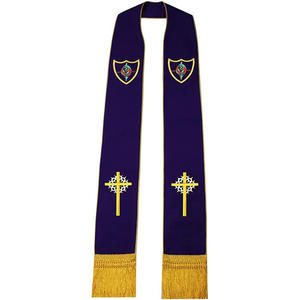 ริบบิ้นปักลายสำหรับบาทหลวง <span class=keywords><strong>พระ</strong></span><span class=keywords><strong>สงฆ์</strong></span> <span class=keywords><strong>พระ</strong></span>นักบวช โบสถ์ ริบบิ้นปักลายกางเขน ริบบิ้นปักลายศักดิ์สิทธิ์ <span class=keywords><strong>ผ้า</strong></span><span class=keywords><strong>คลุม</strong></span><span class=keywords><strong>ไหล่</strong></span>ปักลาย ริบบิ้นขายส่ง - Product Image 4