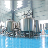 Machine à bière domestique 200L pour le brassage de pub faisant des machines d'usine pour le système de brassage de bière artisanale équipement de brassage micro
