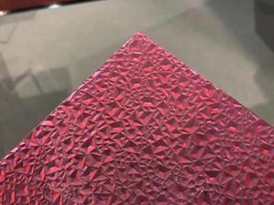 10 años de garantía, hoja de <span class=keywords><strong>policarbonato</strong></span> en relieve moderna recubierta de UV duradera para instalaciones públicas al aire libre, iluminación de <span class=keywords><strong>techo</strong></span> - Product Image 2