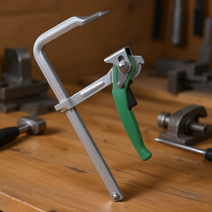 Ttake Quick Action Lever <b>Clamp</b> 300mm 140mm Steel Bench <b>Clamp</b> For Woodworking Metalworking - Product Image 3